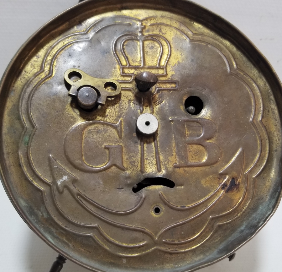 OSMANLI DÖNEMİ KURMALI MASA SAATİ