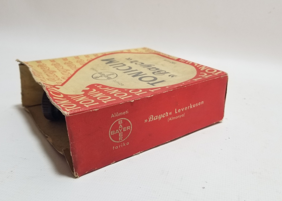 ORİJİNAL KUTUSUNDA ANTİKA TONİK ŞİŞESİ