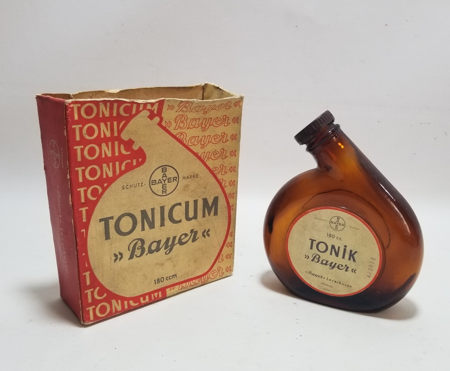 ORİJİNAL KUTUSUNDA ANTİKA TONİK ŞİŞESİ