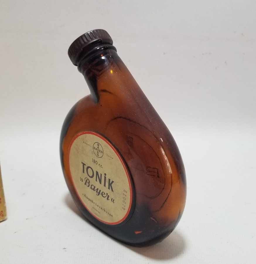 ORİJİNAL KUTUSUNDA ANTİKA TONİK ŞİŞESİ