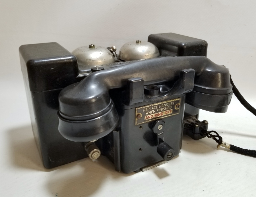 2. DÜNYA SAVAŞI DÖNEMİ İNGİLİZ ASKERİ SAHRA TELEFONU