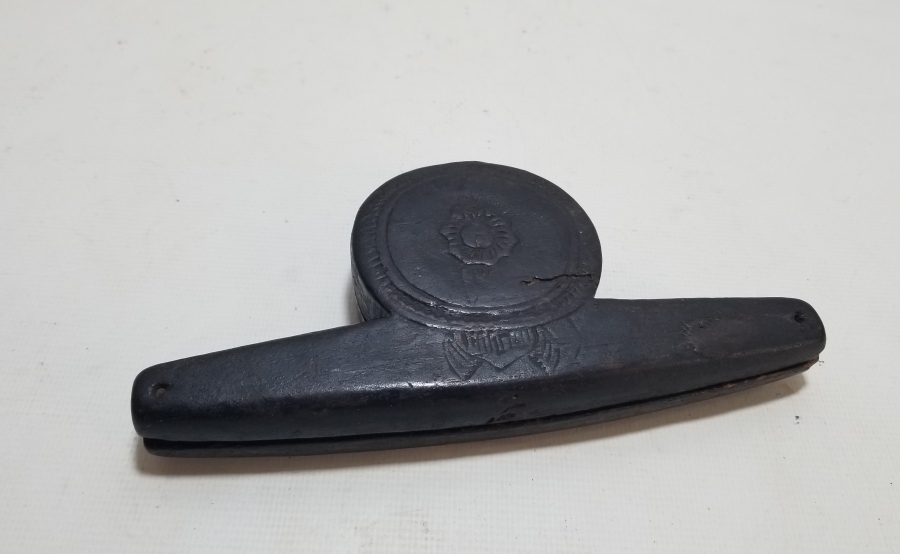 ORİJİNAL EL OYMA AHŞAP KUTUSUNDA OSMANLI DÖNEMİ AFYON TERAZİSİ