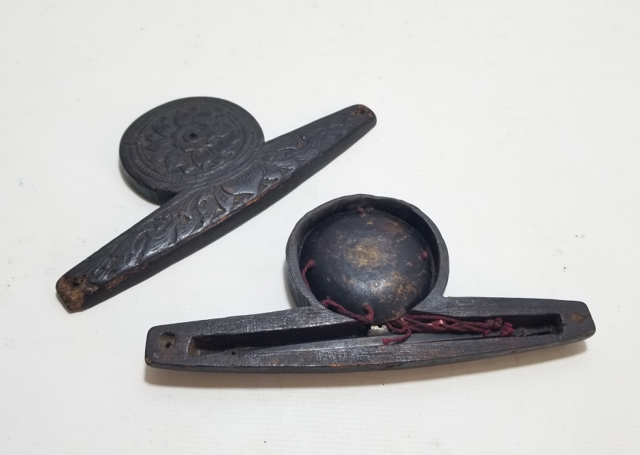 ORİJİNAL EL OYMA AHŞAP KUTUSUNDA OSMANLI DÖNEMİ AFYON TERAZİSİ