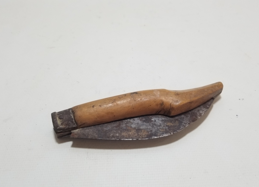 BURSA İŞİ EL YAPIMI ANTİKA BAĞ BIÇAĞI