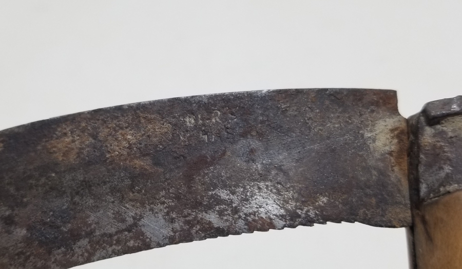 BURSA İŞİ EL YAPIMI ANTİKA BAĞ BIÇAĞI