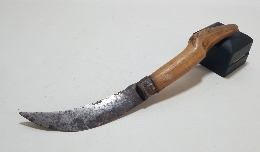 BURSA İŞİ EL YAPIMI ANTİKA BAĞ BIÇAĞI