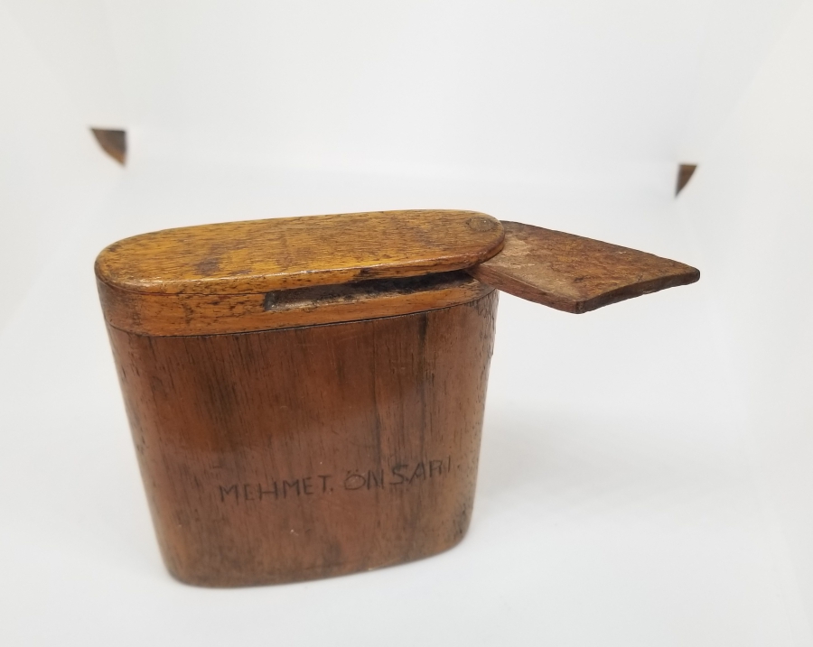EL YAPIMI ANTİKA AHŞAP SİGARALIK