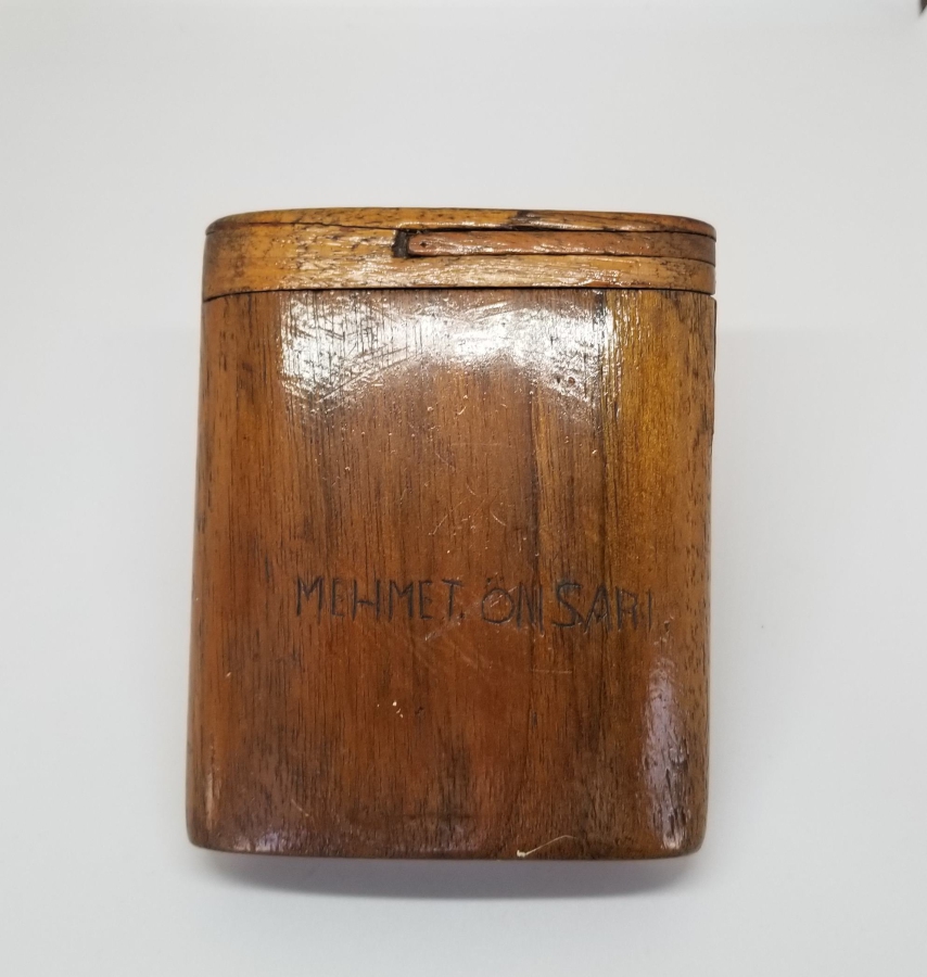 EL YAPIMI ANTİKA AHŞAP SİGARALIK