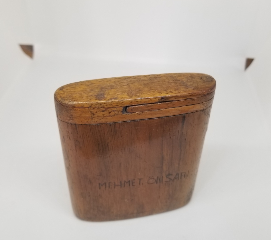 EL YAPIMI ANTİKA AHŞAP SİGARALIK