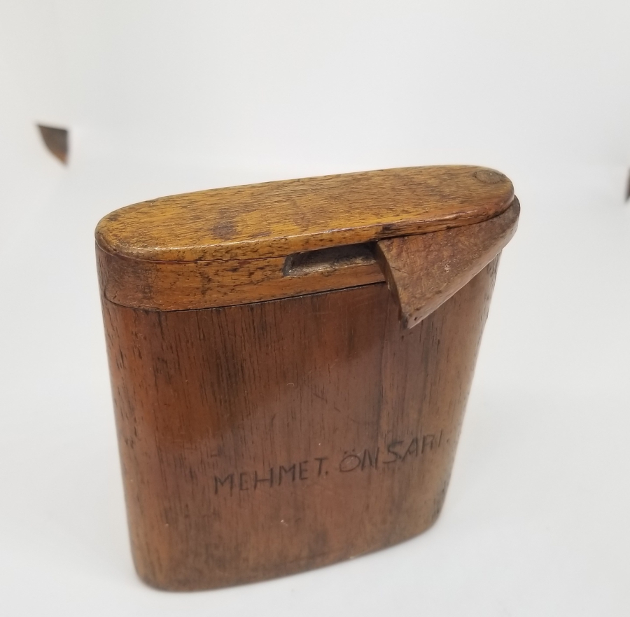 EL YAPIMI ANTİKA AHŞAP SİGARALIK