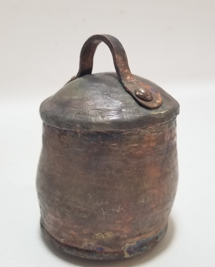 OSMANLI DÖNEMİ NADİR TİPTE BAKIR EL İŞİ MAYALIK