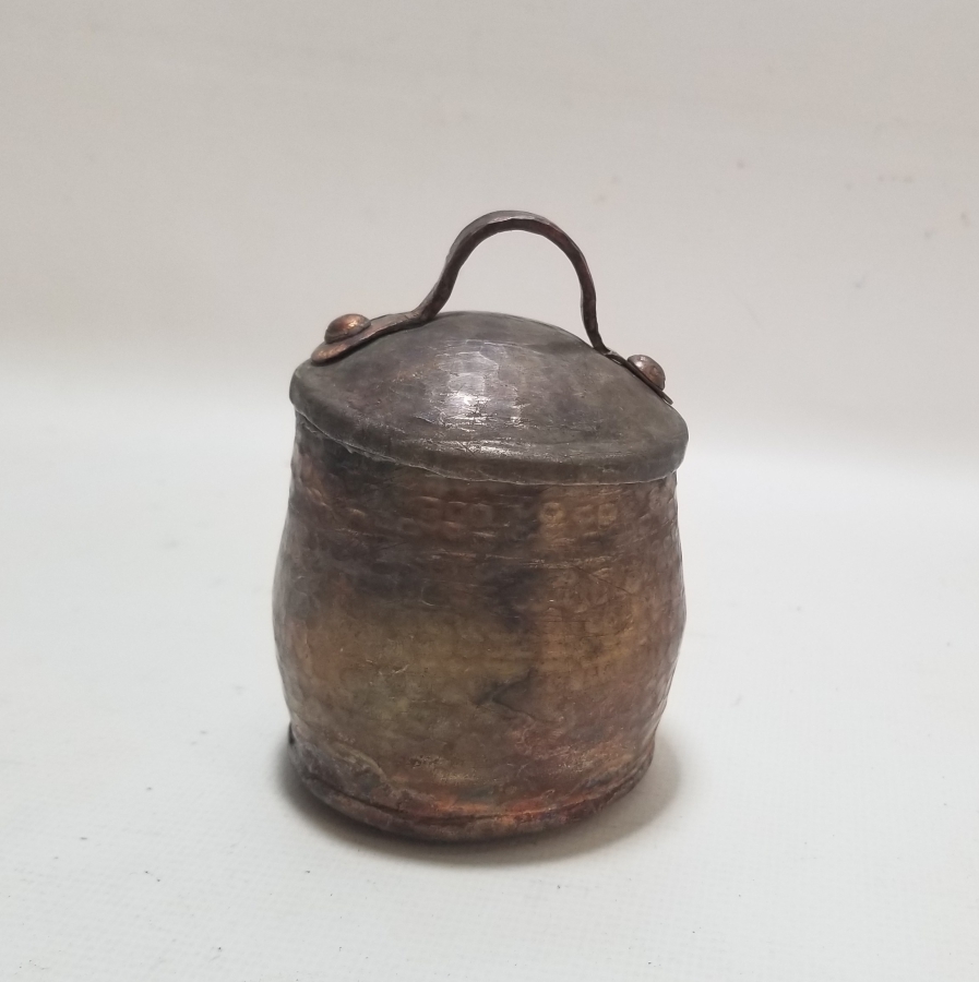 OSMANLI DÖNEMİ NADİR TİPTE BAKIR EL İŞİ MAYALIK