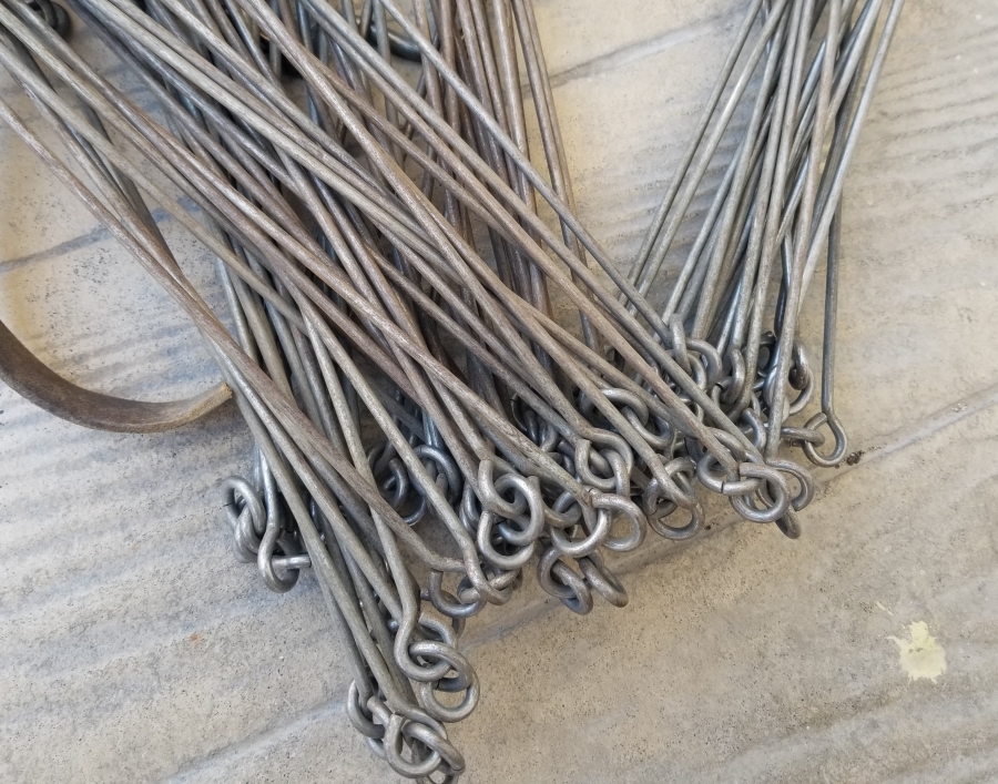 OSMANLI DÖNEMİ ORİJİNAL DERİ KABINDA NADİR GUNTERS ZİNCİRİ