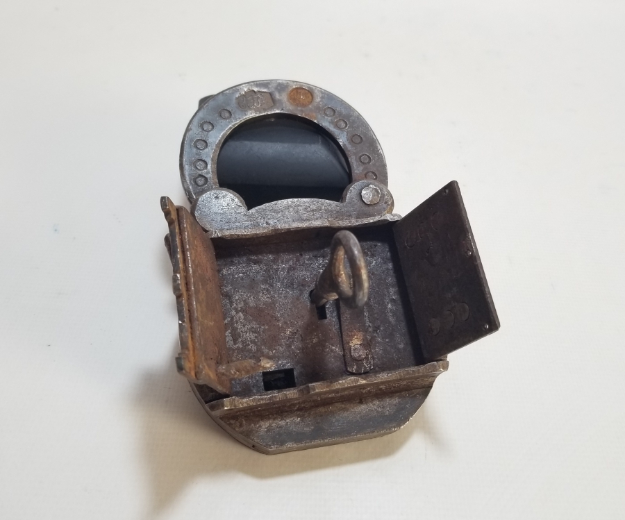 OSMANLI DÖNEMİ ÇİFT USTA DAMGALI NADİR PENCERELİ KİLİT