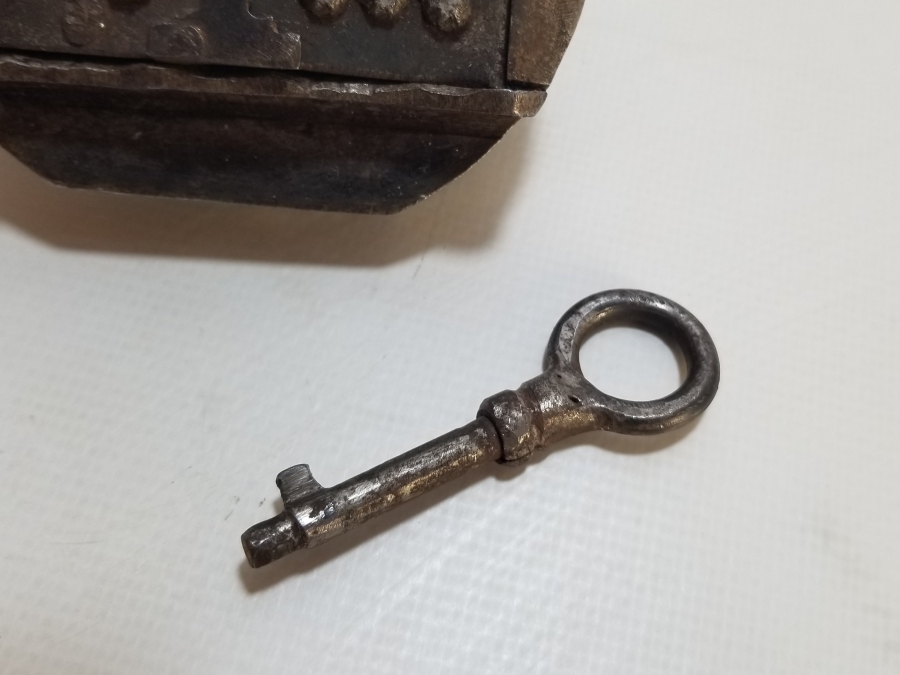 OSMANLI DÖNEMİ ÇİFT USTA DAMGALI NADİR PENCERELİ KİLİT