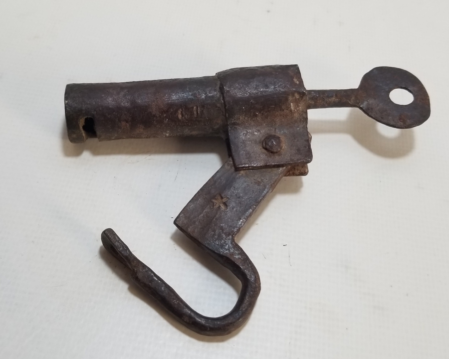 ORİJİNAL ANAHTARIYLA OSMANLI DÖNEMİ EL YAPIMI KİLİT