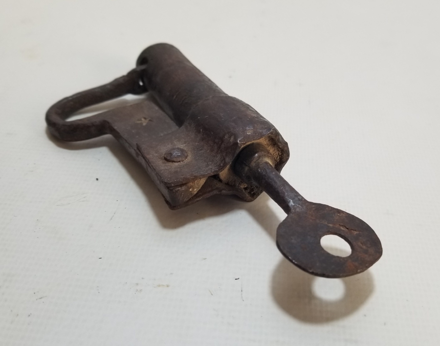 ORİJİNAL ANAHTARIYLA OSMANLI DÖNEMİ EL YAPIMI KİLİT