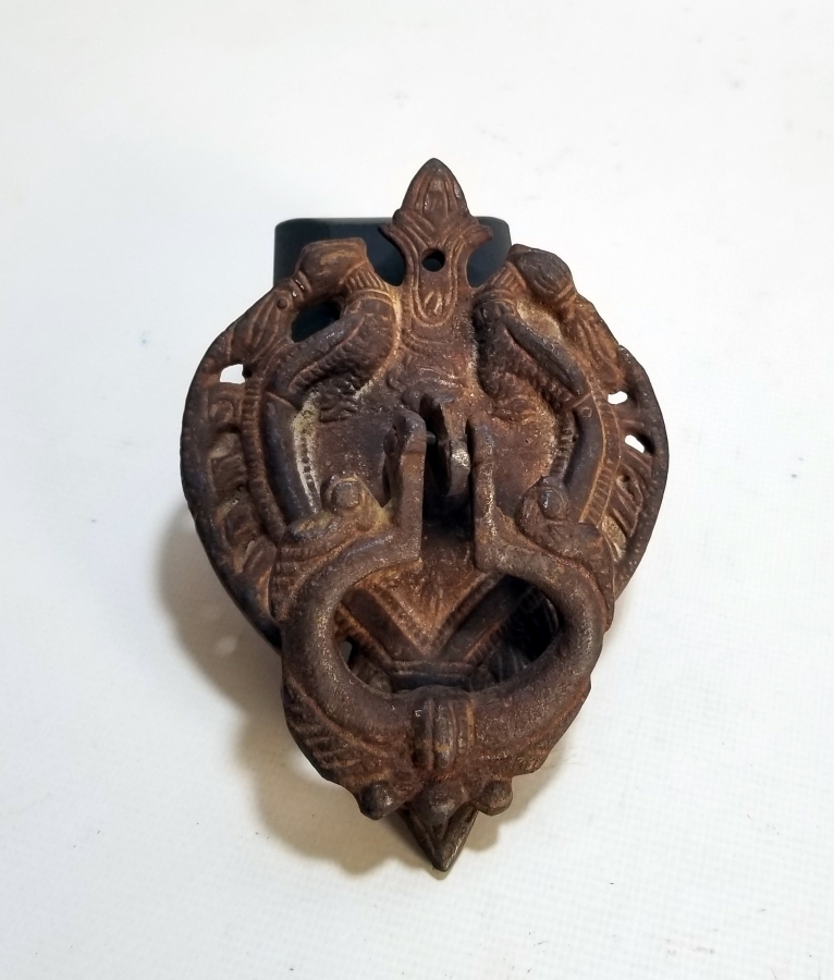 KABARTMA İŞÇİLİKLİ OSMANLI DÖNEMİ ÇOK NADİR KAPI TOKMAĞI