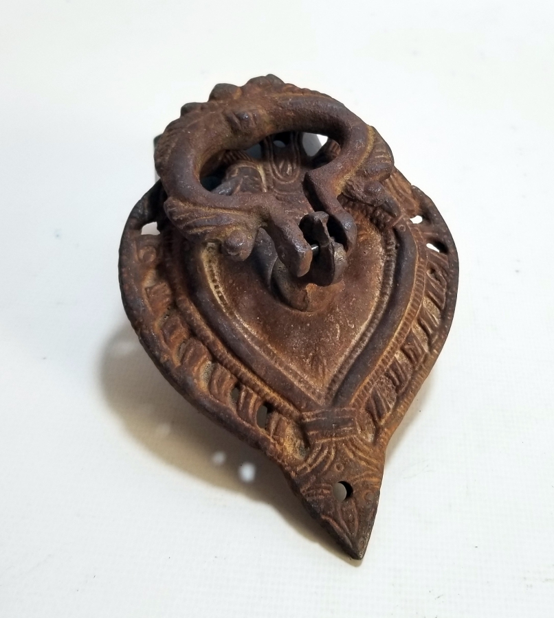 KABARTMA İŞÇİLİKLİ OSMANLI DÖNEMİ ÇOK NADİR KAPI TOKMAĞI