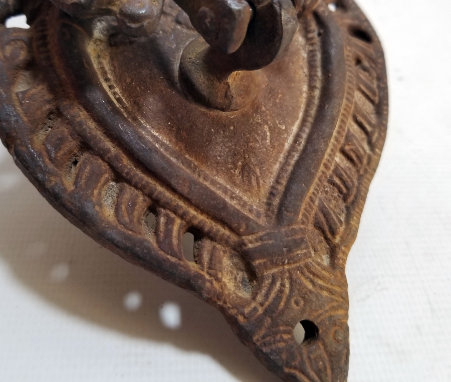 KABARTMA İŞÇİLİKLİ OSMANLI DÖNEMİ ÇOK NADİR KAPI TOKMAĞI