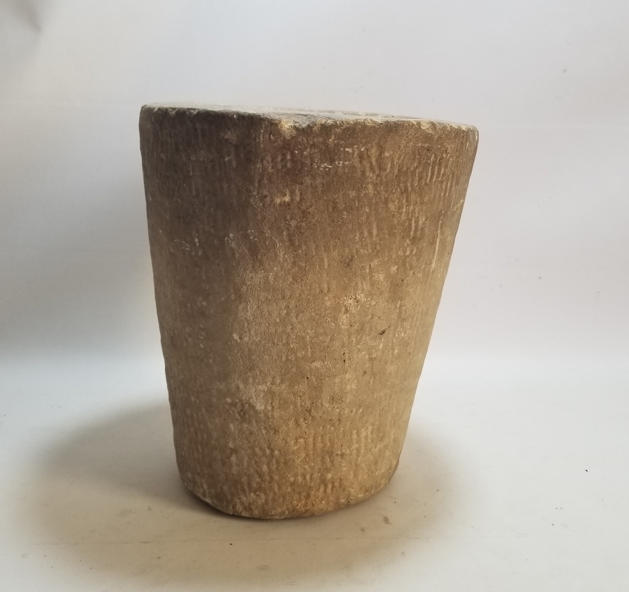 OSMANLI DÖNEMİ BÜYÜK BOY NADİR MERMER HAVAN