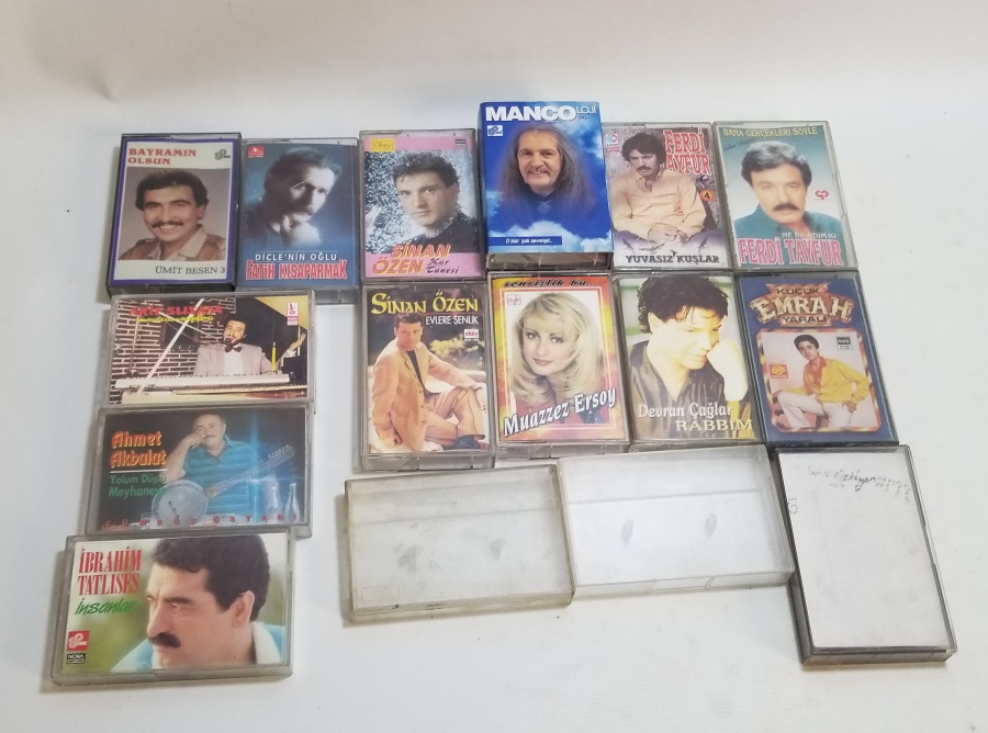 NOSTALJİK KASET KUTUSU LOTU