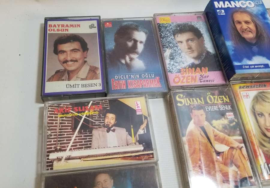 NOSTALJİK KASET KUTUSU LOTU