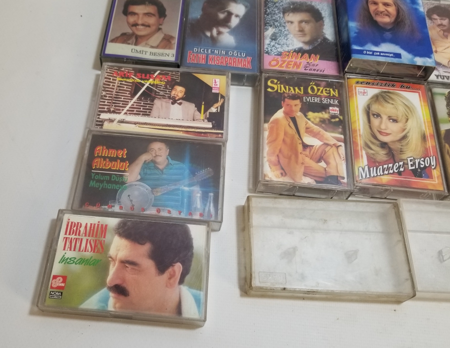 NOSTALJİK KASET KUTUSU LOTU