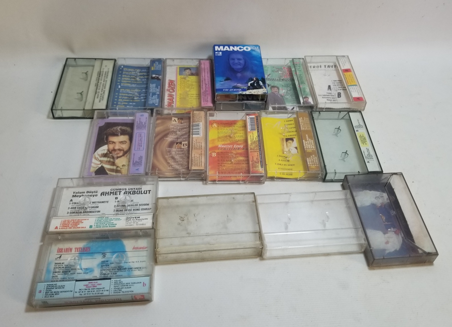 NOSTALJİK KASET KUTUSU LOTU
