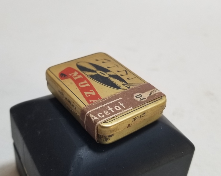 AÇILMAMIŞ KUTUSUNDA ANTİKA GRAMAFON İĞNELERİ