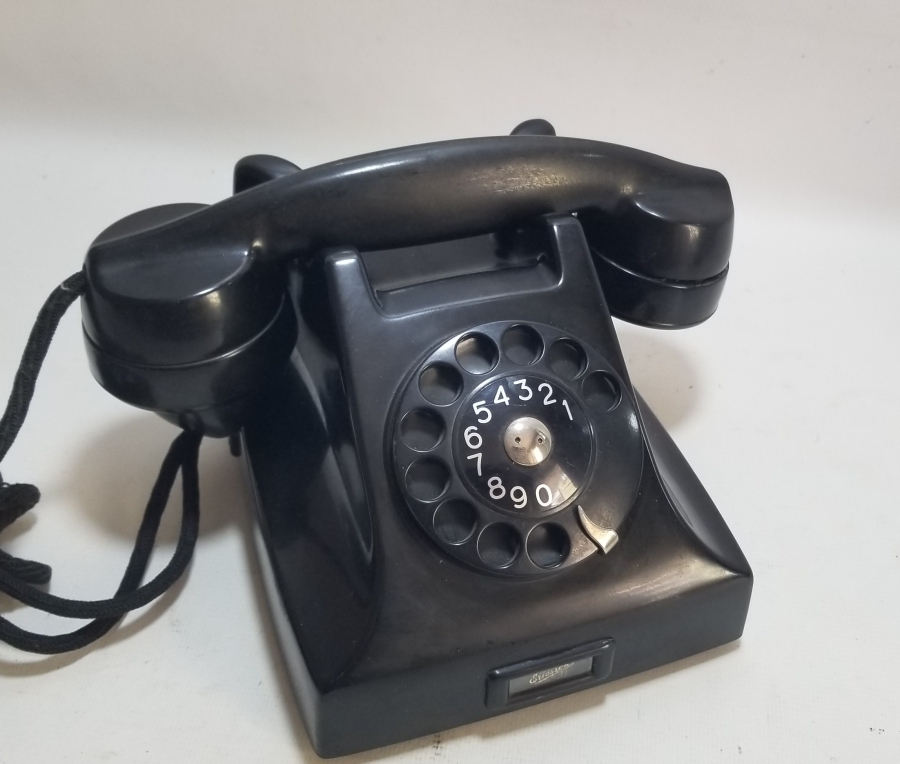 NADİR TİPTE ANTİKA ÇEVİRMELİ TELEFON