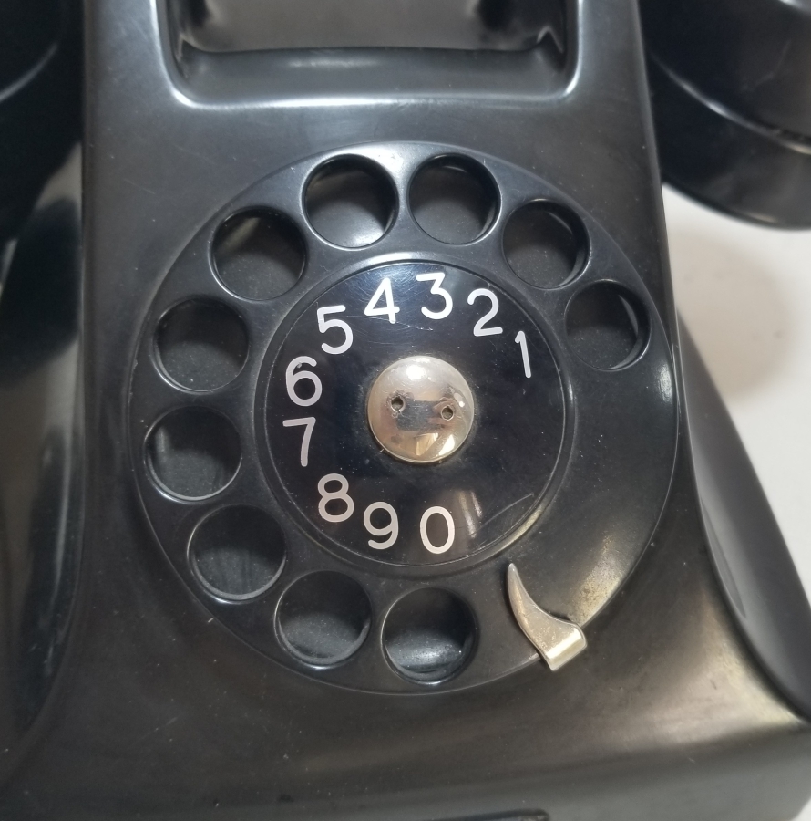 NADİR TİPTE ANTİKA ÇEVİRMELİ TELEFON