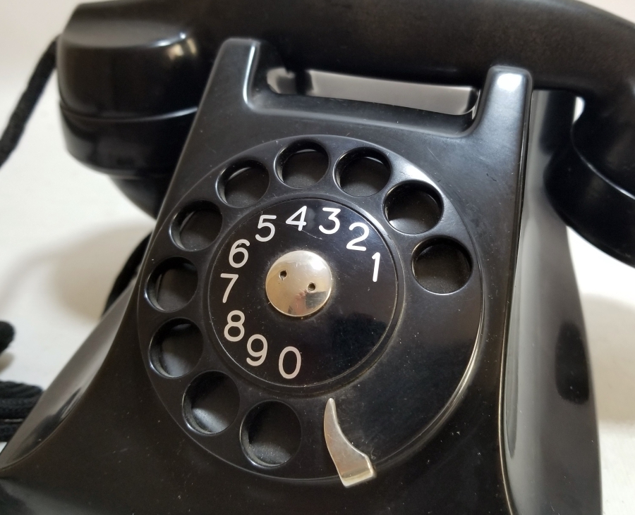 NADİR TİPTE ANTİKA ÇEVİRMELİ TELEFON