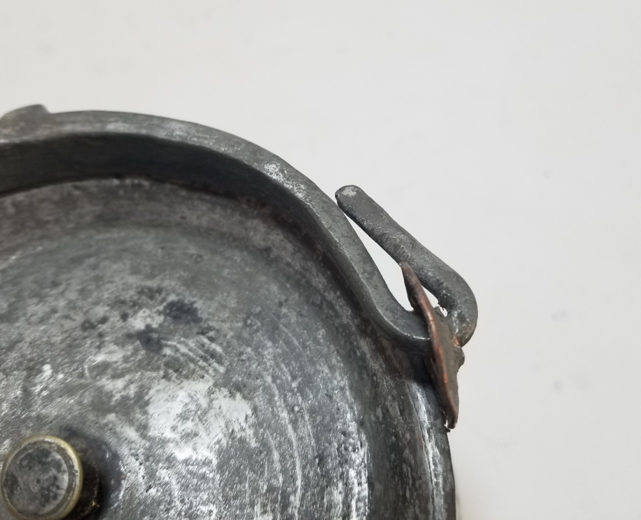 OSMANLI DÖNEMİ KAPAKLI BAKIR YOĞURT BAKRACI