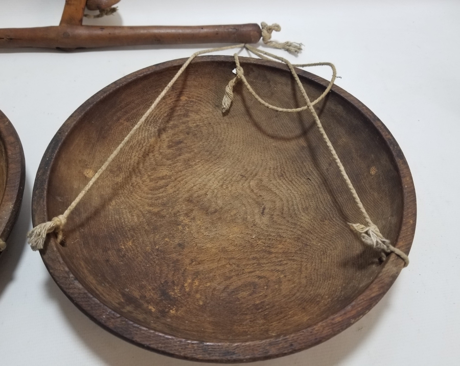 EL YAPIMI OSMANLI DÖNEMİ AHŞAP TERAZİ