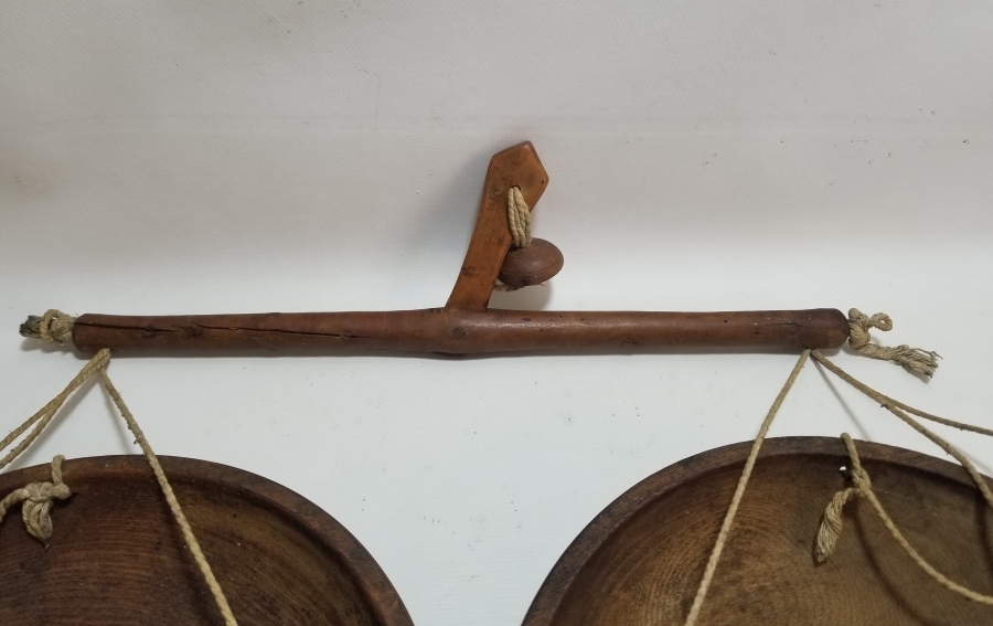 EL YAPIMI OSMANLI DÖNEMİ AHŞAP TERAZİ