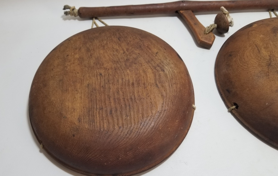 EL YAPIMI OSMANLI DÖNEMİ AHŞAP TERAZİ