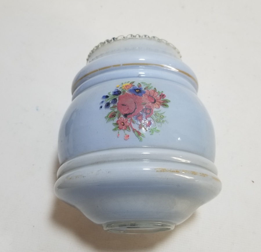 NADİR TİPTE ANTİKA FRANSIZ GAZ LAMBASI BACASI