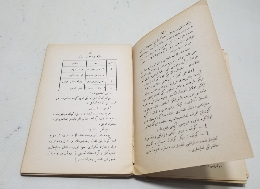 1928 TARİHLİ ASKERİ ATIŞ KONULU TALİMNAME