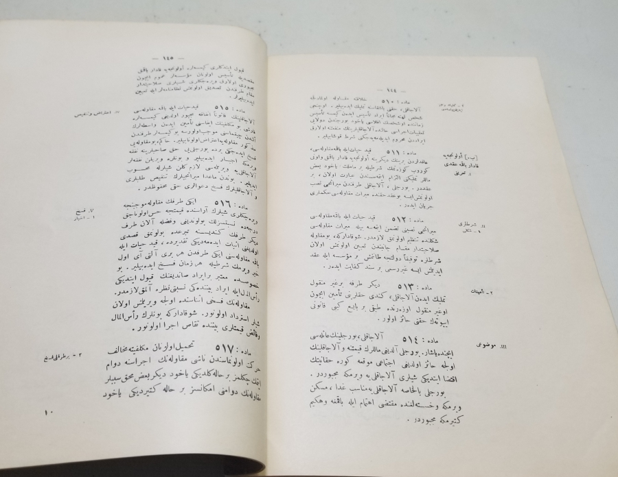 1926 TARİHLİ BORÇLAR KANUNU KONULU BASKI KİTAP