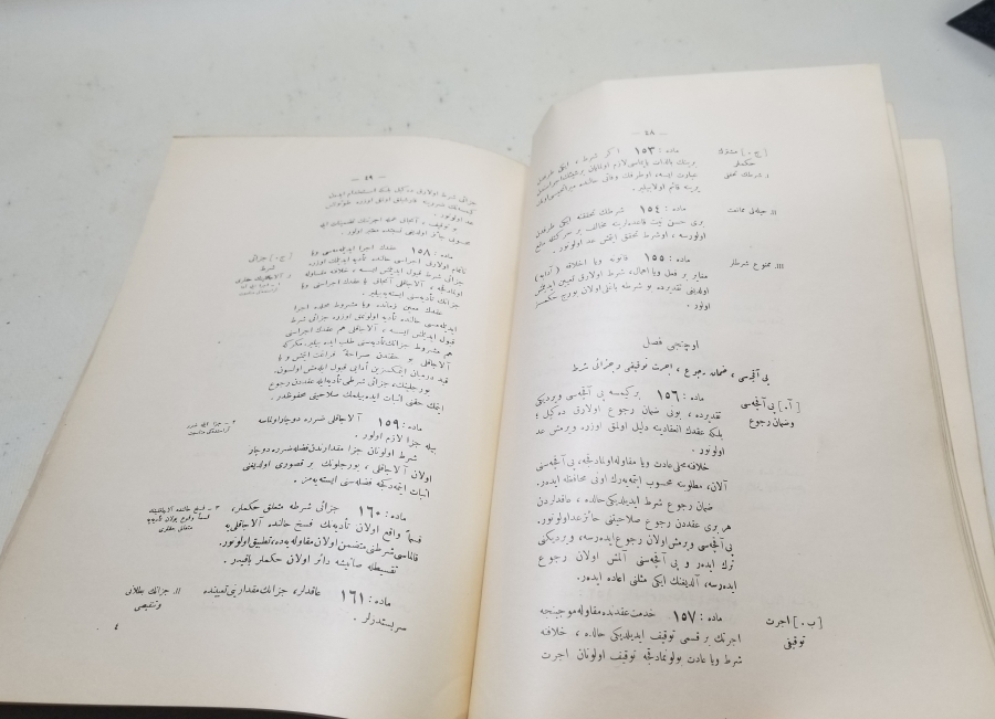 1926 TARİHLİ BORÇLAR KANUNU KONULU BASKI KİTAP