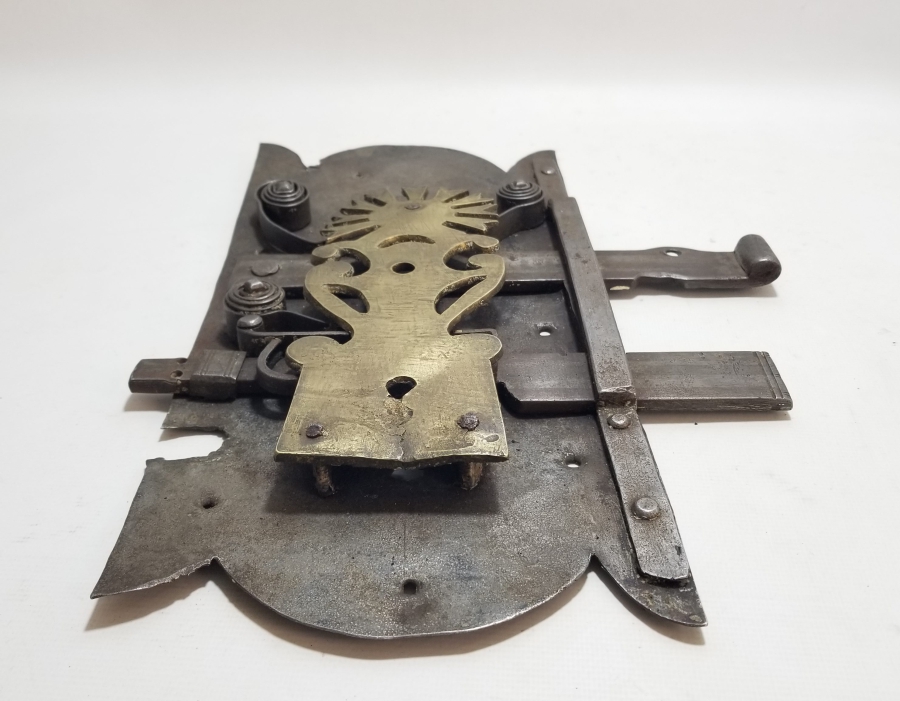 OSMANLI DÖNEMİ EL YAPIMI NADİR TİPTE BÜYÜK BOY HAN KAPISI KİLİDİ