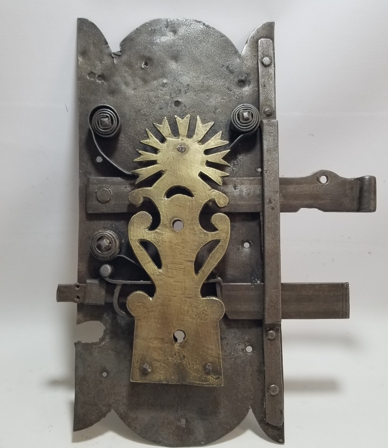 OSMANLI DÖNEMİ EL YAPIMI NADİR TİPTE BÜYÜK BOY HAN KAPISI KİLİDİ