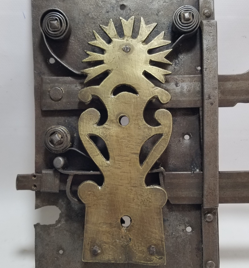 OSMANLI DÖNEMİ EL YAPIMI NADİR TİPTE BÜYÜK BOY HAN KAPISI KİLİDİ