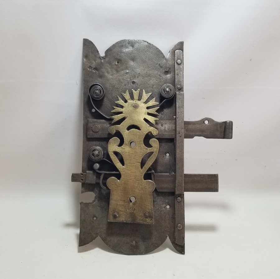 OSMANLI DÖNEMİ EL YAPIMI NADİR TİPTE BÜYÜK BOY HAN KAPISI KİLİDİ