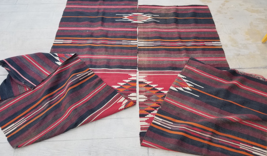 OSMANLI DÖNEMİ EL DOKUMA ESKİŞEHİR KİLİMİ