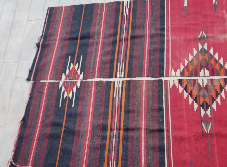 OSMANLI DÖNEMİ EL DOKUMA ESKİŞEHİR KİLİMİ