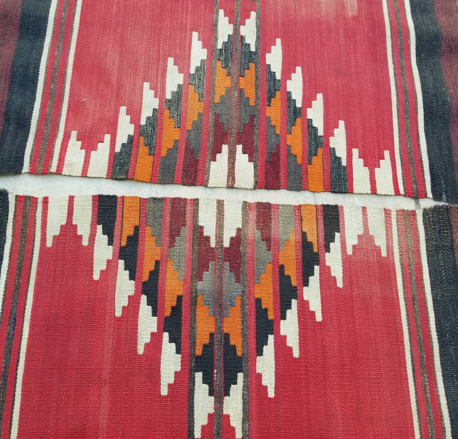 OSMANLI DÖNEMİ EL DOKUMA ESKİŞEHİR KİLİMİ