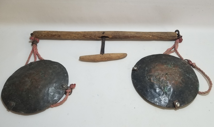 OSMANLI DÖNEMİ EL YAPIMI KEFELİ TERAZİ