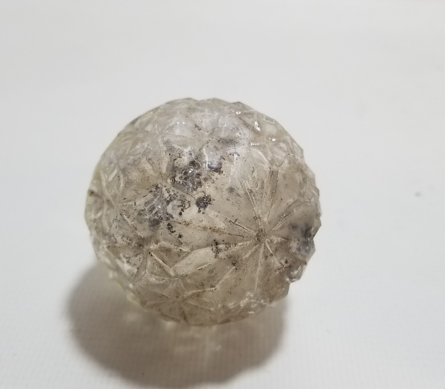 KRİSTAL KESME İŞÇİLİKLİ OSMANLI DÖNEMİ NADİR KOKU - PARFÜM ŞİŞESİ